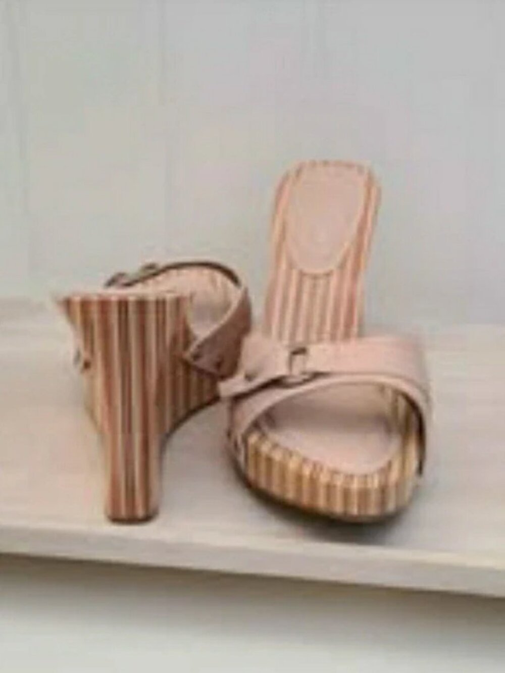 Fornarina Heals Size 7.5 or 8, don't recall and not marked anywhere.